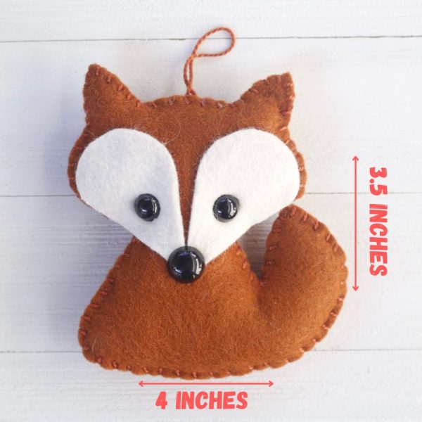 Wool Felt Fox - Image 2