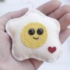 Wool Felt Egg Ornament or Keychain - Image 2