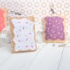Wool Felt Poptart Ornament, Key Chain or Rearview Mirror Decoration - Image 2